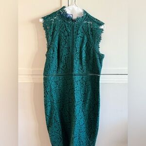 Bardot lace dress - perfect for upcoming holiday parties!